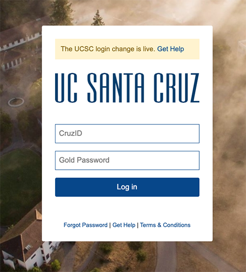 CruzID login